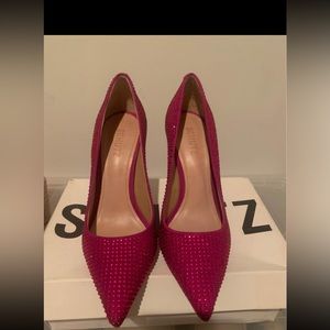 New size 8 schutz pink pointed toe pump